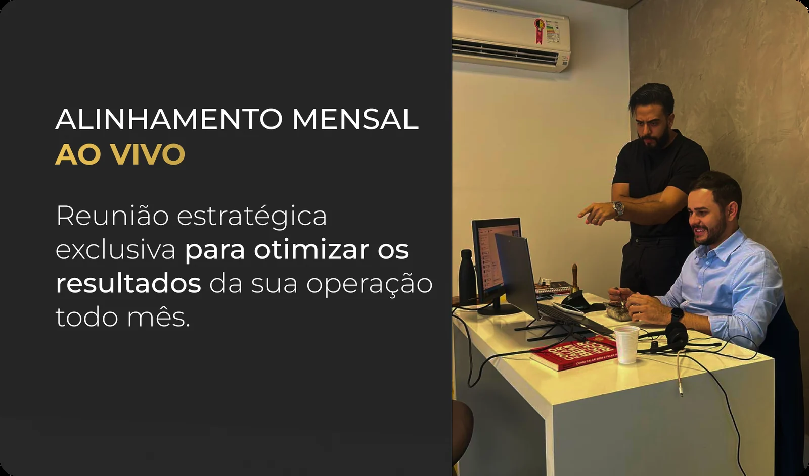 Alinhamento mensal ao vivo